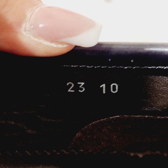 Adam Derrick To Boot New York Patent Leather Gray Penny Loafer Size 10 - Picture 10 of 10